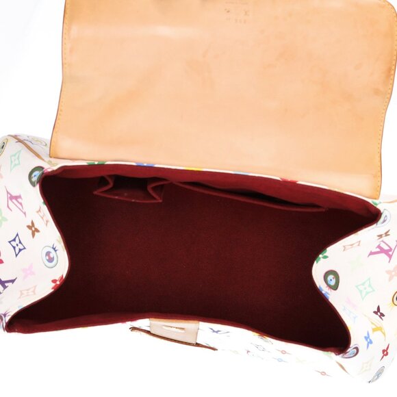 Louis Vuitton x Murakami Sac Retro GM Eye Love Monogram Handbag M92053 Blanc - Picture 10 of 10